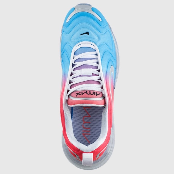 Nike  Air Max 720 Lava Glow Blue Fury Pink NIB - Picture 2 of 5